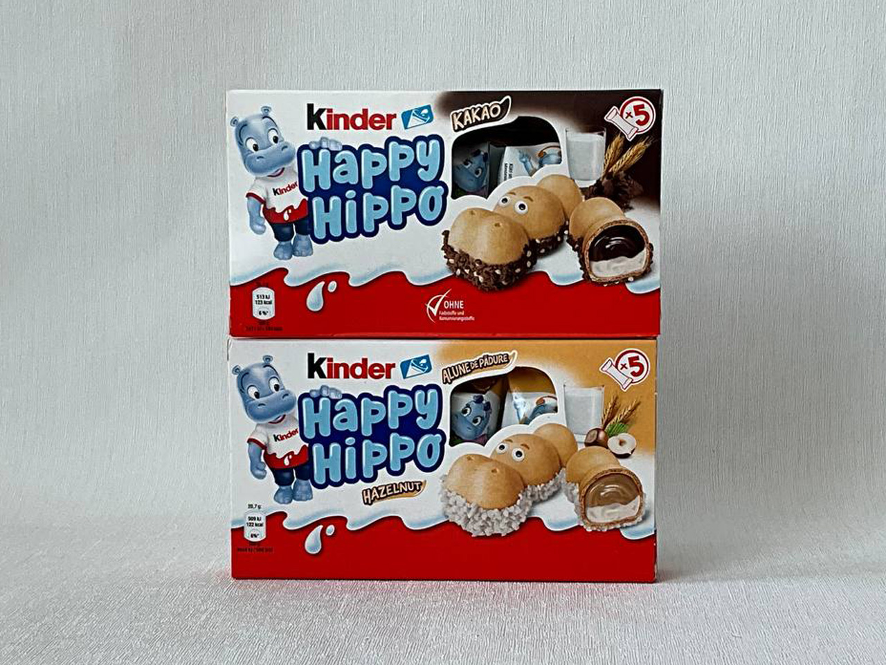 Цукерки Kinder Happy Hippo
